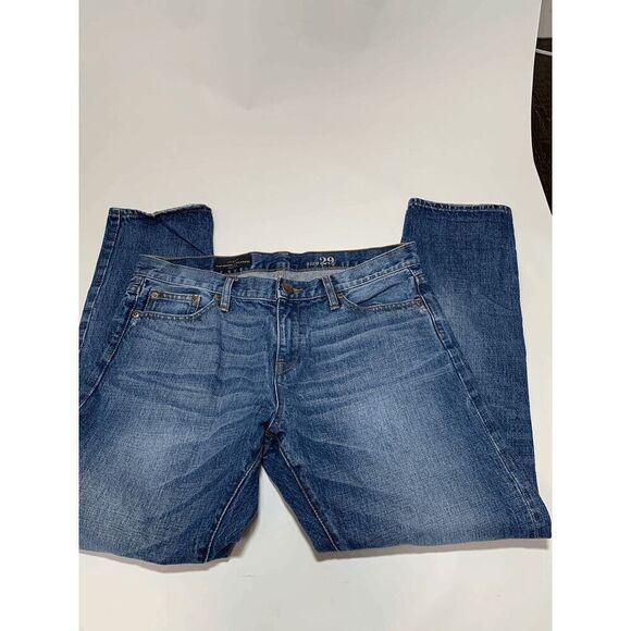 J. Crew Women’s Slim Broken In Boyfriend Jeans Medium Wash Blue Size 29 - Picture 2 of 9